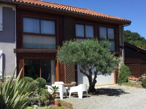 Loft Atypique Villeneuve-de-Rivière Exterior foto