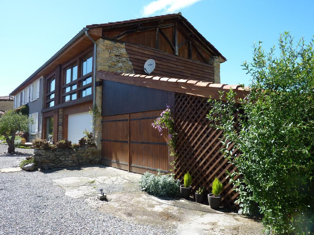 Loft Atypique Villeneuve-de-Rivière Exterior foto